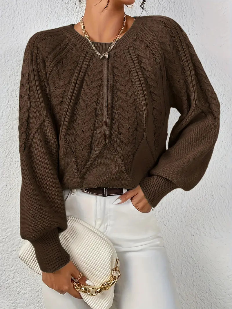 Özden - Κομψό Μακρυμάνικο Πουλόβερ (Elegant Long Sleeve Sweater)