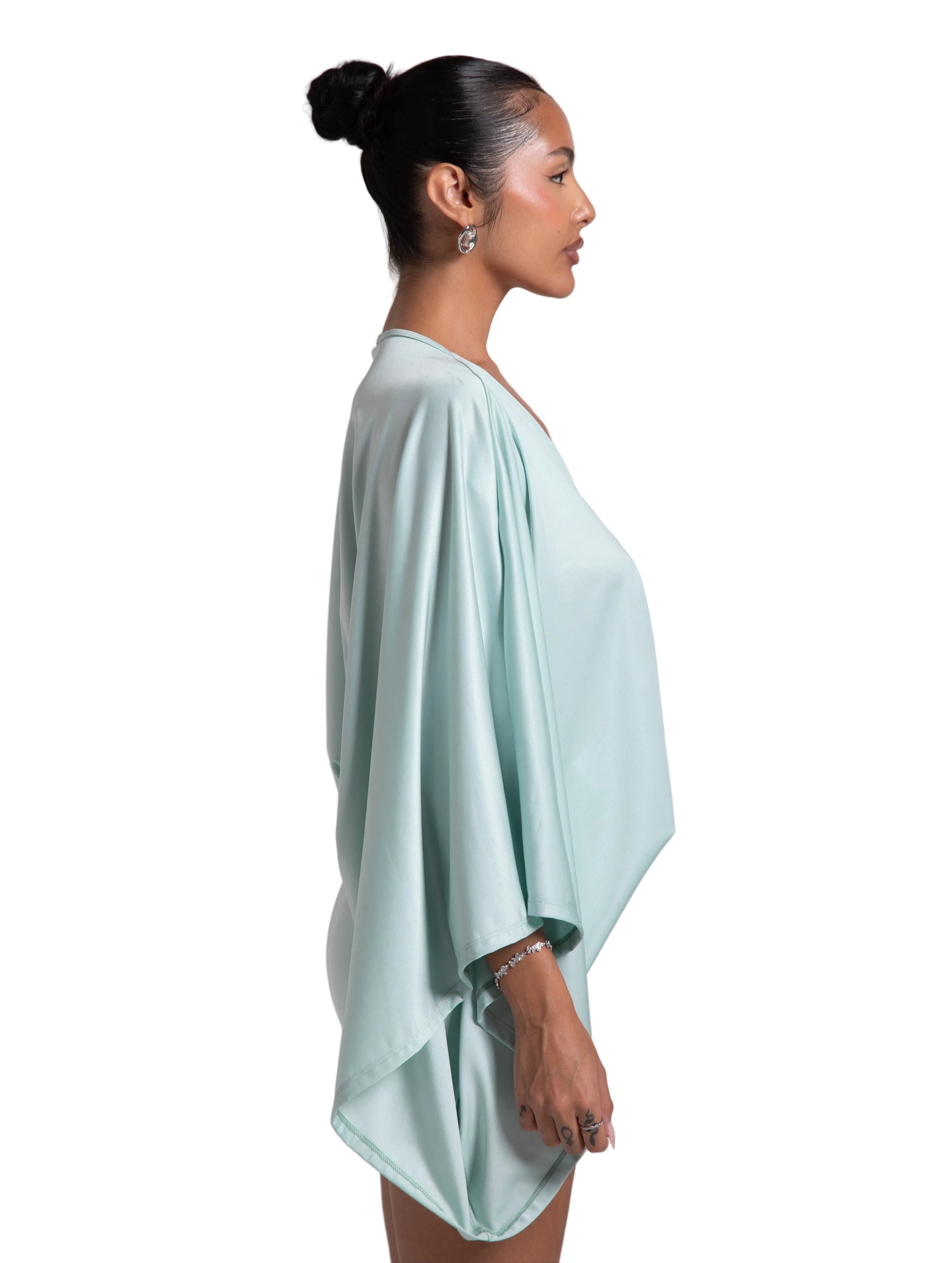ISLA MINI ΦΟΡΕΜΑ - ΑΠΑΛΟ ΠΡΑΣΙΝΟ ΤΗΣ ΜΕΝΤΑΣ (MINI DRESS - LIGHT MINT GREEN)