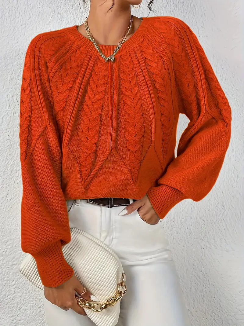 Özden - Κομψό Μακρυμάνικο Πουλόβερ (Elegant Long Sleeve Sweater)