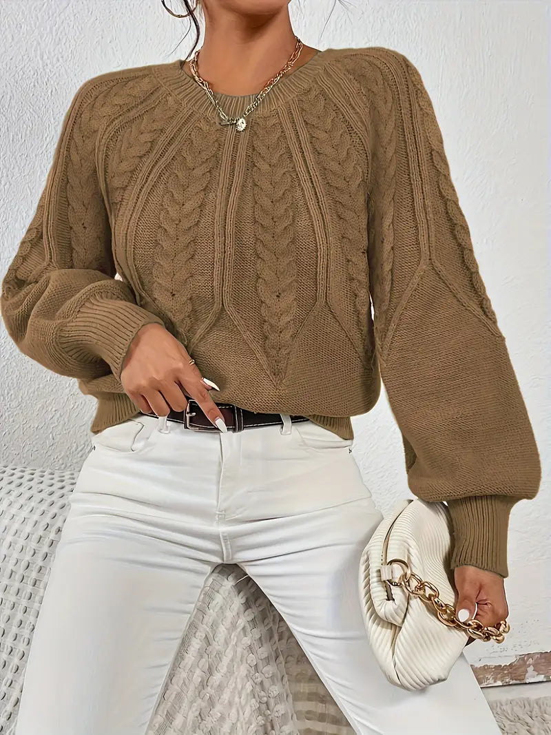 Özden - Κομψό Μακρυμάνικο Πουλόβερ (Elegant Long Sleeve Sweater)