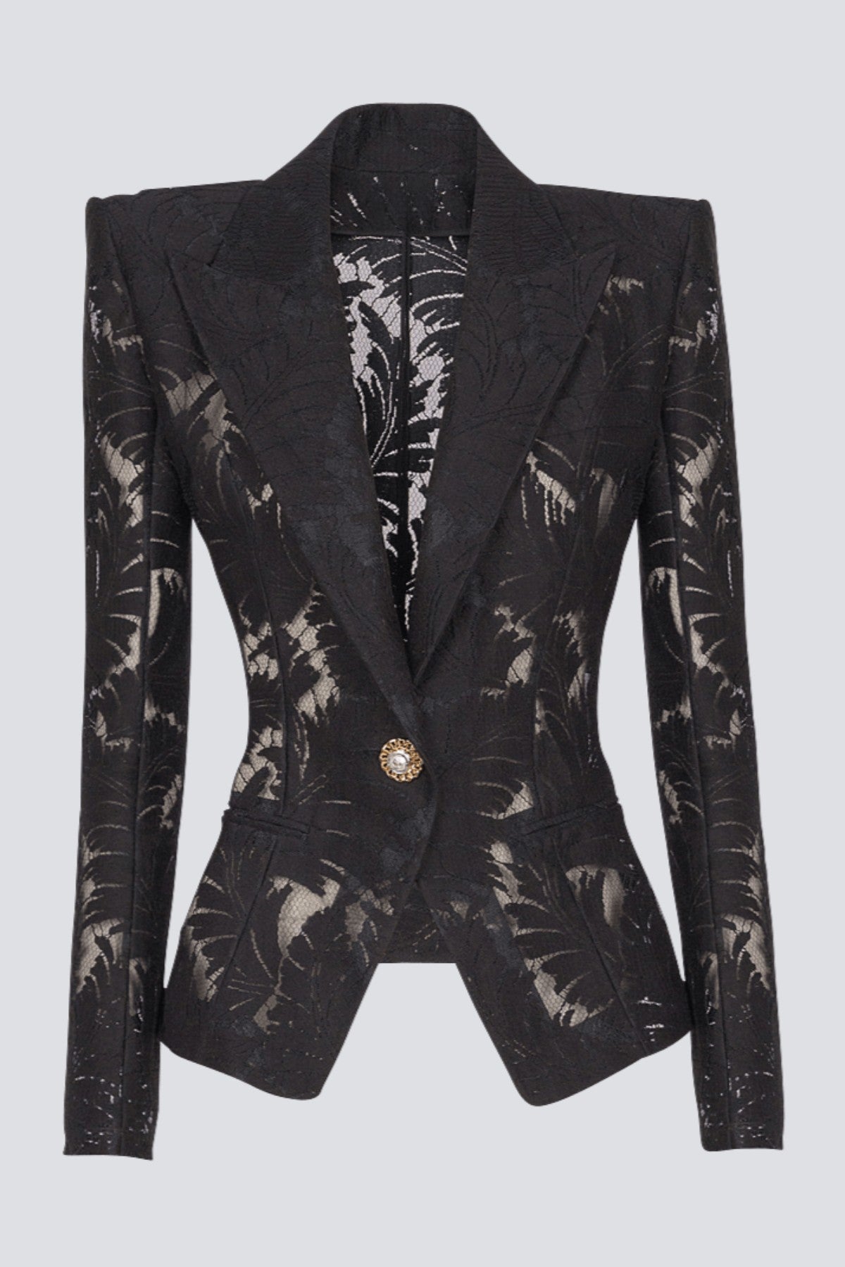 Kinan - Μονόπετο Σακάκι Blazer από Δαντέλα (Single Breasted Lace Blazer)