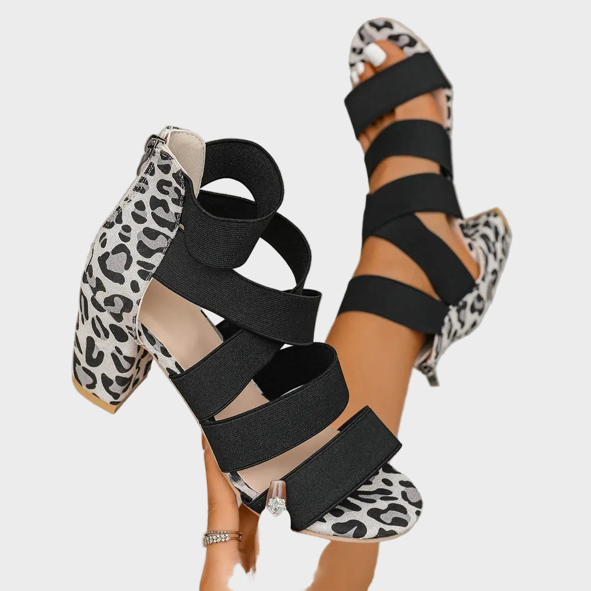 Nolani Πέδιλα με κορδόνια (Wrap Heels)