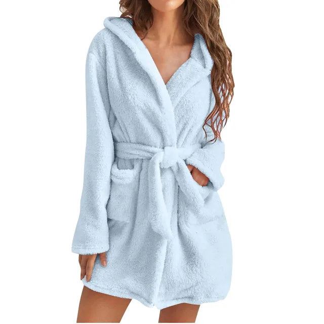 Siena - Μπουρνούζι με Κουκούλα (Hooded Bathrobe)