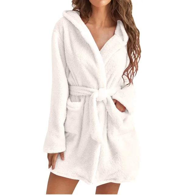 Siena - Μπουρνούζι με Κουκούλα (Hooded Bathrobe)