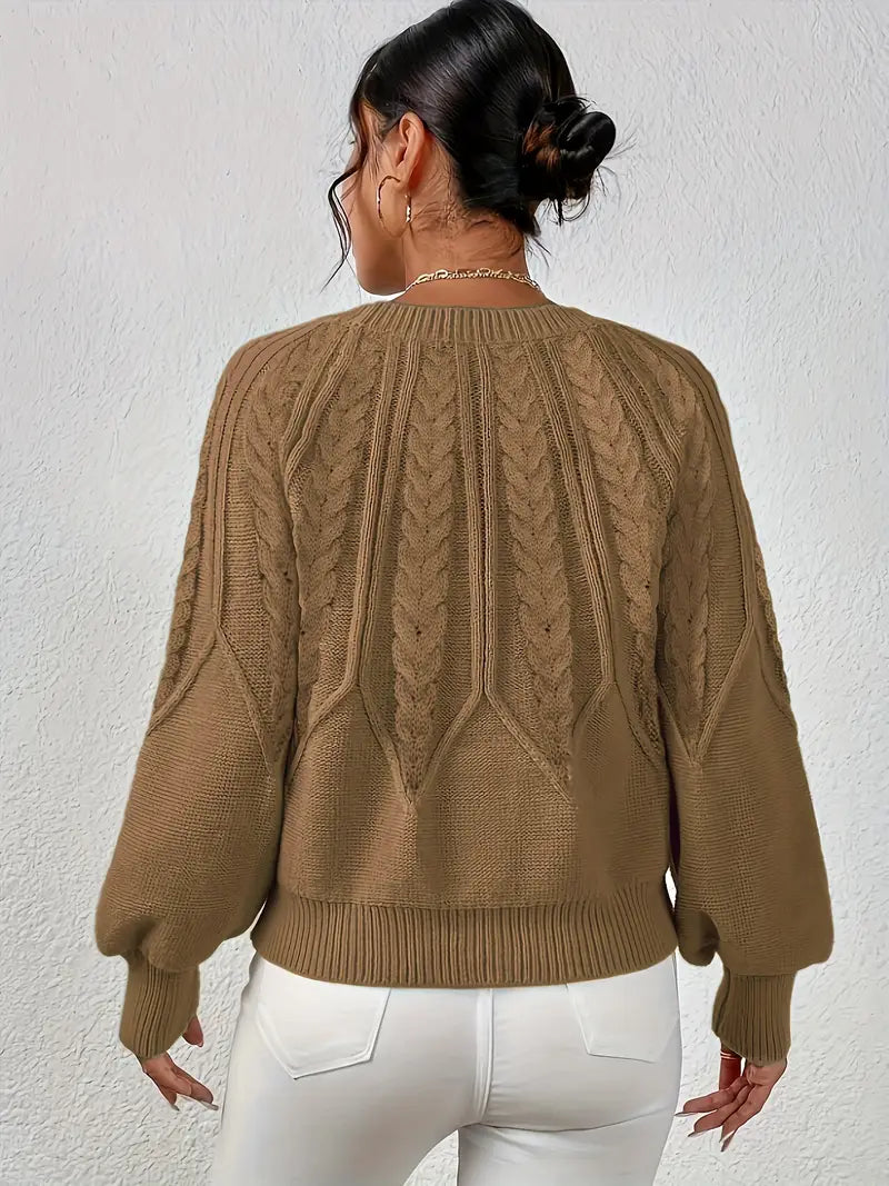 Özden - Κομψό Μακρυμάνικο Πουλόβερ (Elegant Long Sleeve Sweater)
