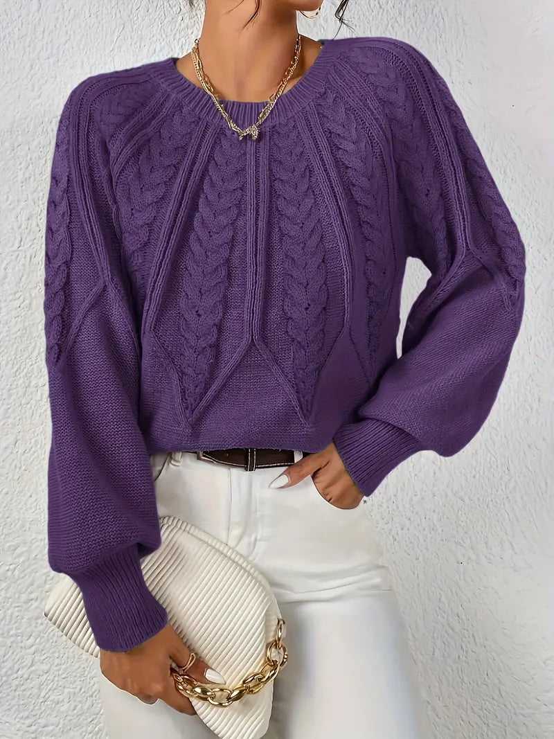 Özden - Κομψό Μακρυμάνικο Πουλόβερ (Elegant Long Sleeve Sweater)