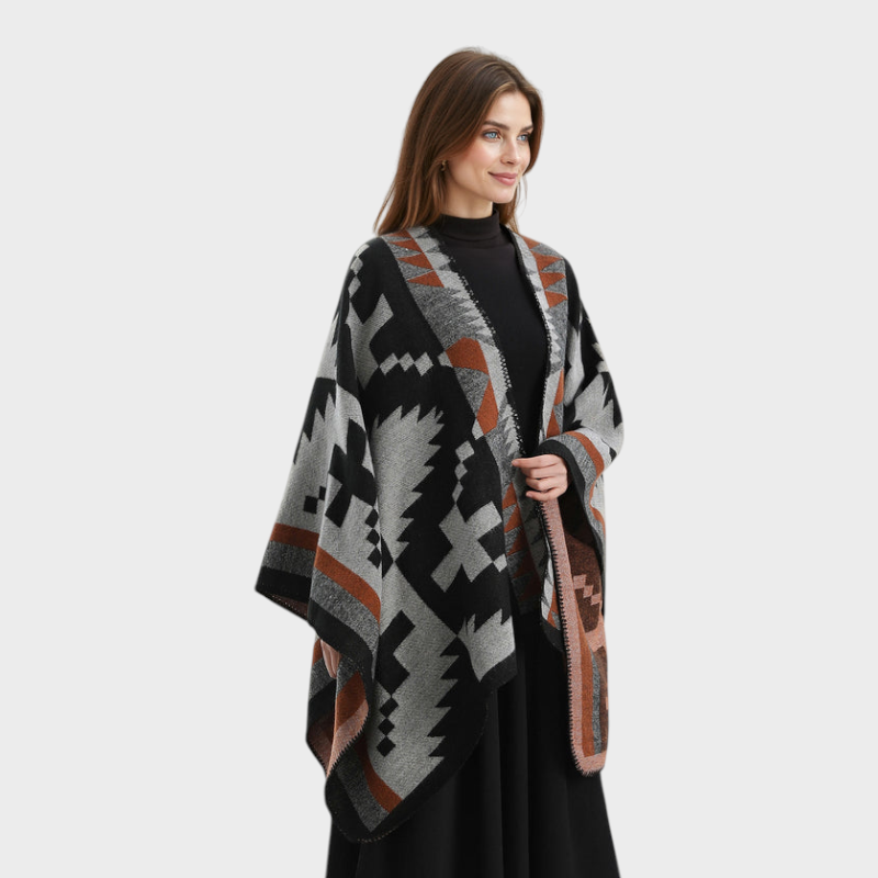 Nikita | Cozvia BreezeWrap Αντιανεμικό Κροσέ Σάλι