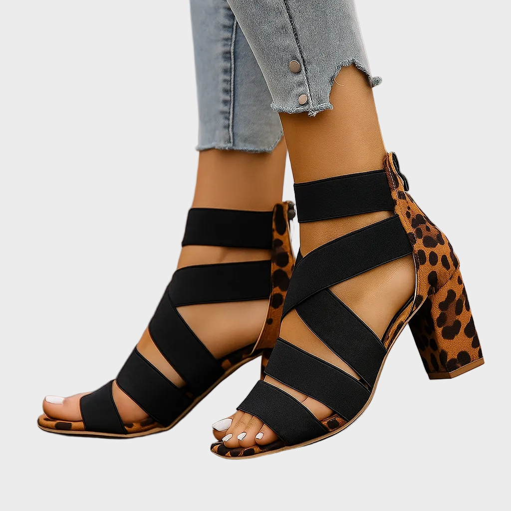 Nolani Πέδιλα με κορδόνια (Wrap Heels)