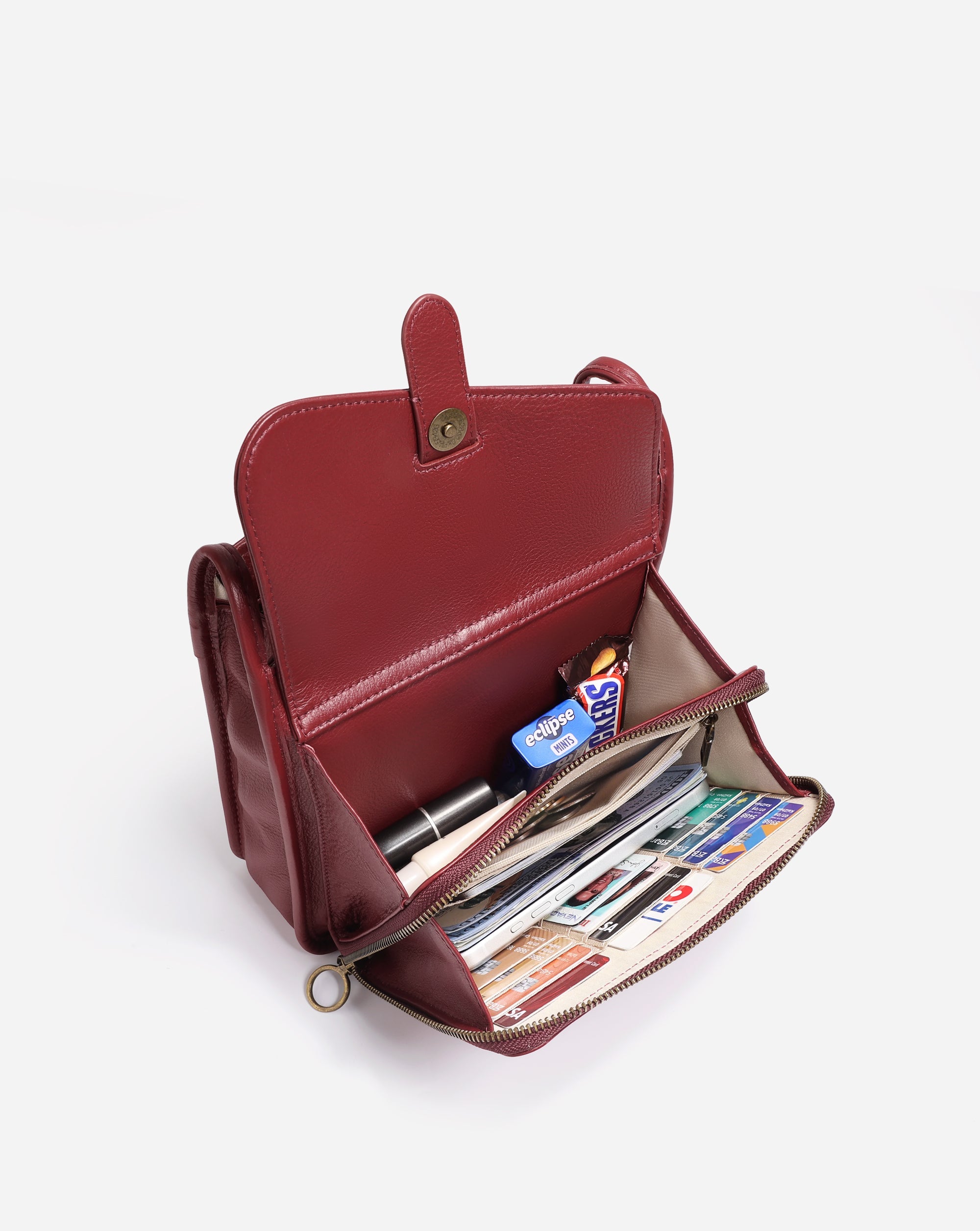 Athena - Μίνι Τσάντα Crossbody / Πορτοφόλι 2.2L με Μοναδικό Σχέδιο (Unique Design Mini Crossbody Bag / Wallet 2.2L)