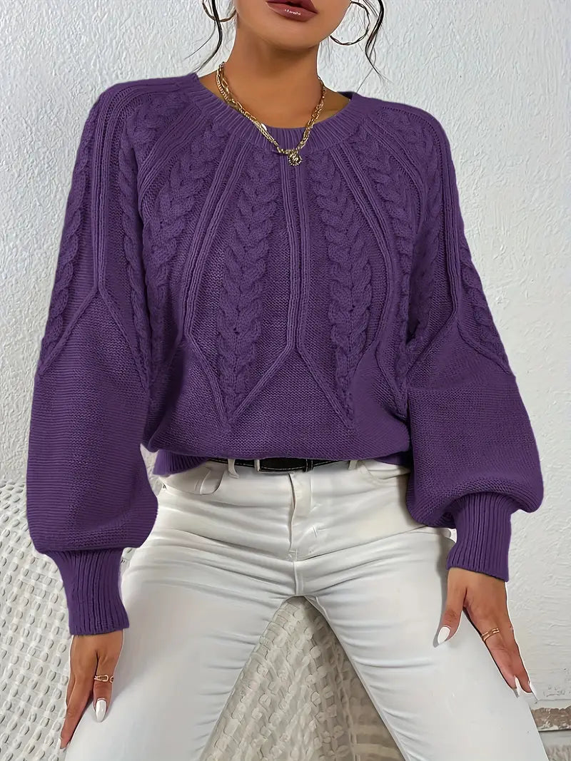 Özden - Κομψό Μακρυμάνικο Πουλόβερ (Elegant Long Sleeve Sweater)