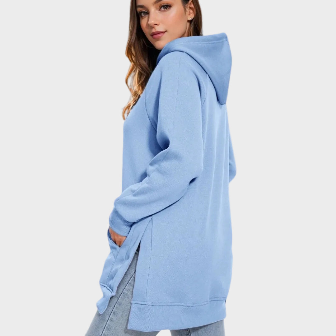 Rhea | Μεγάλο Φόρεμα με Κουκούλα