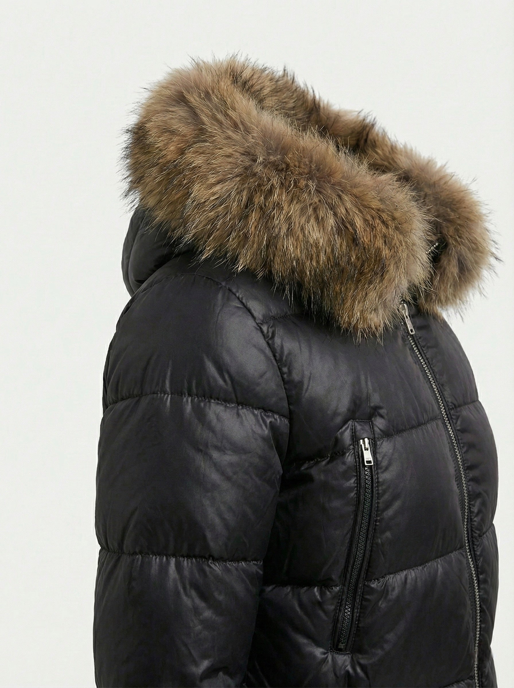 Savoy | Τζάκετ Puffer με Κουκούλα και Τεχνητή Γούνα (Faux Fur Hooded Puffer Jacket)