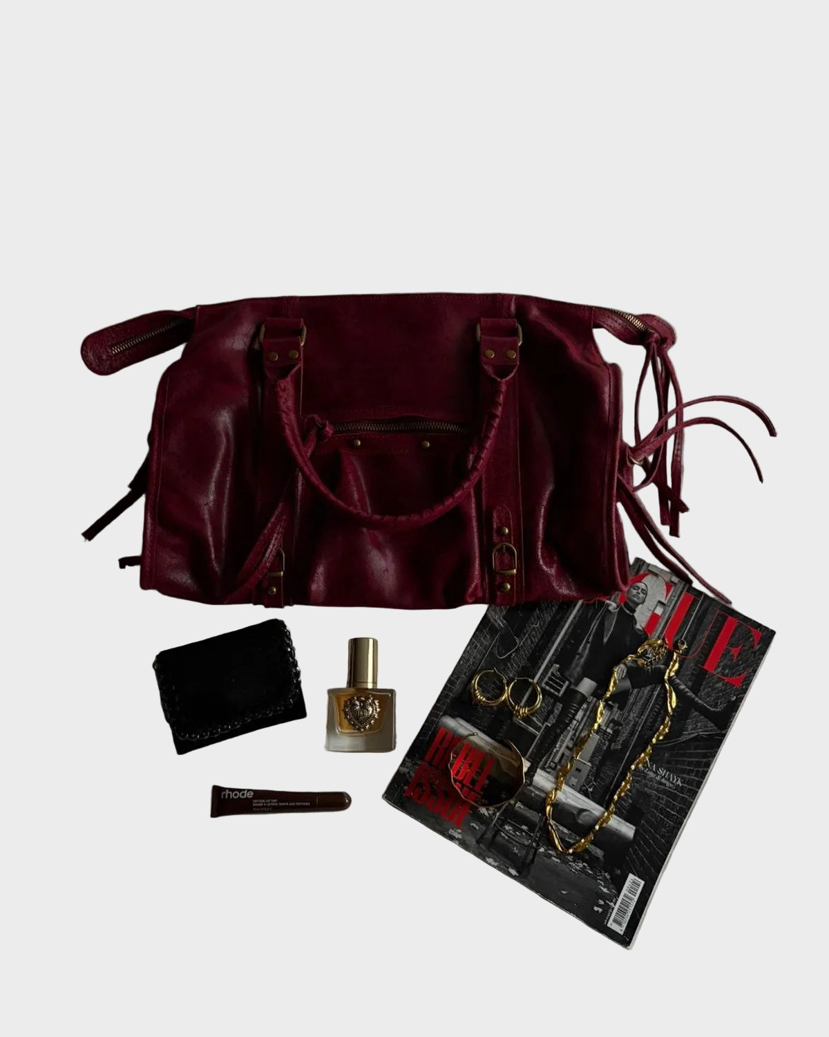 FC4-Τσάντα "It Girl" σε Κόκκινο του Κερασιού (It Girl Bag Cherry Red)