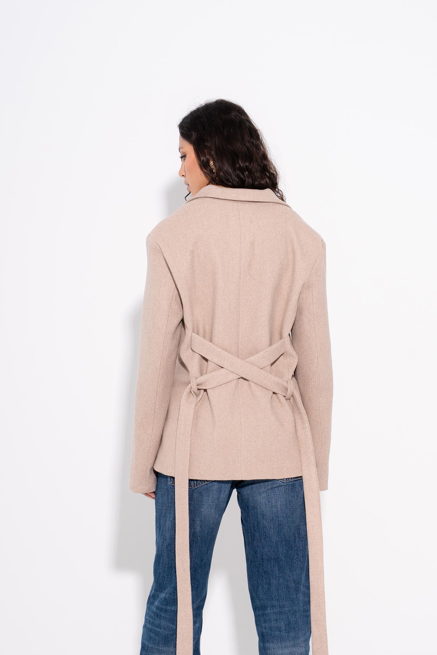 Mona - Daily Slay Σακάκι - Μπεζ (Daily Slay Blazer - Beige)