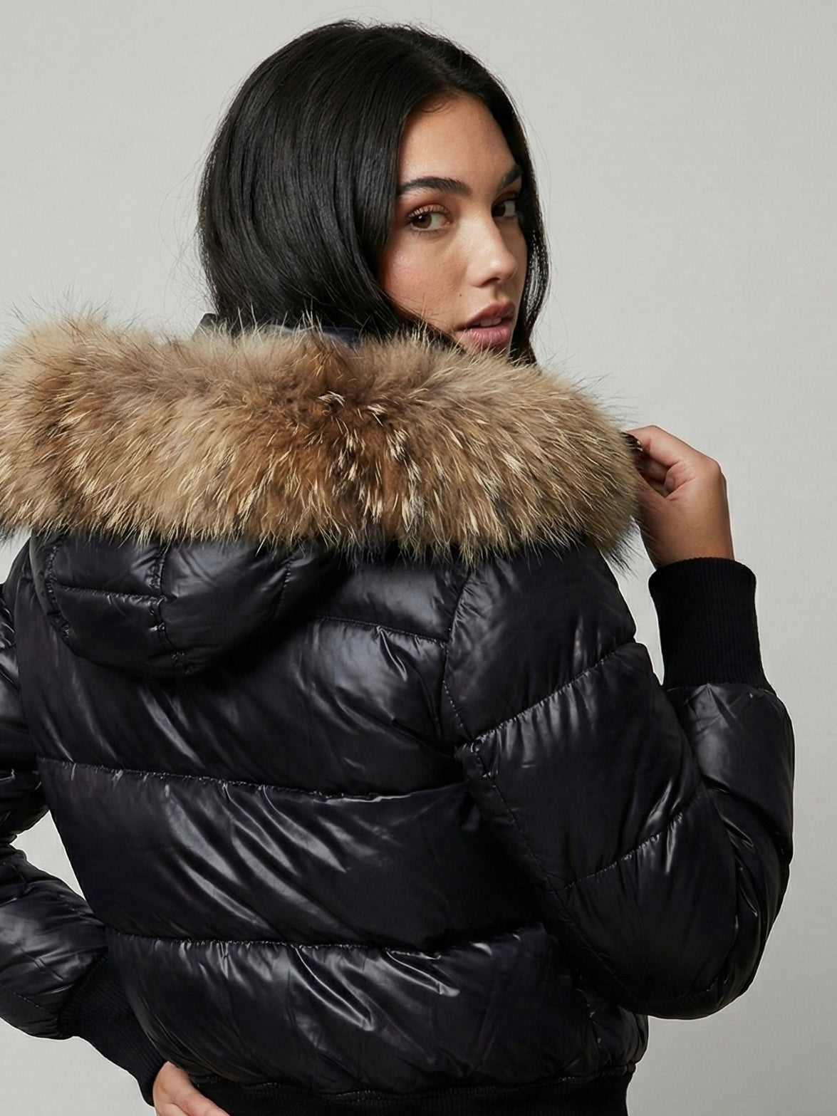 Savoy | Τζάκετ Puffer με Κουκούλα και Τεχνητή Γούνα (Faux Fur Hooded Puffer Jacket)