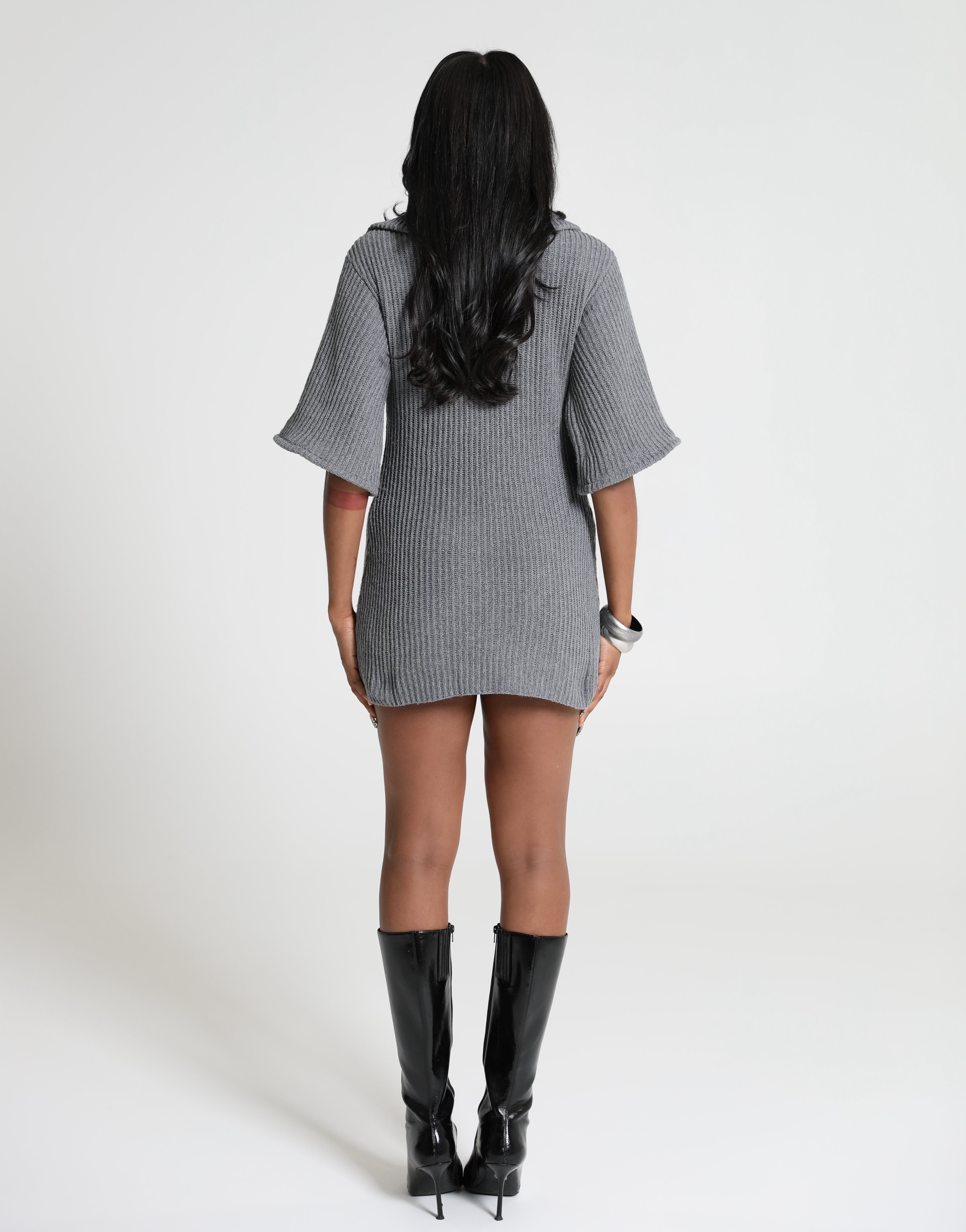 ΦΟΡΕΜΑ MIRA - ΓΚΡΙ (MIRA DRESS - GREY)