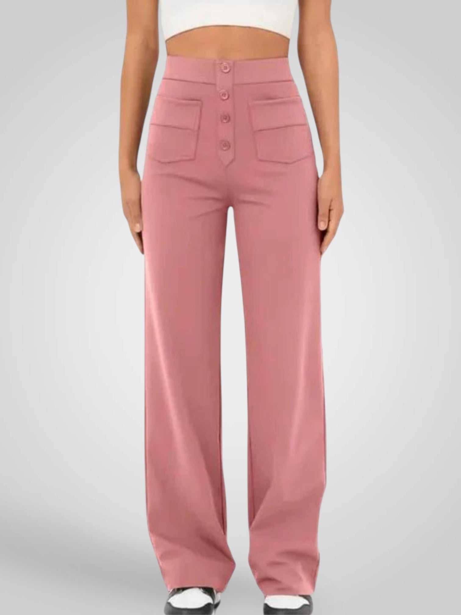 Άλβια | Καθημερινό Ψηλό waisted Γυναίκες'S trousers