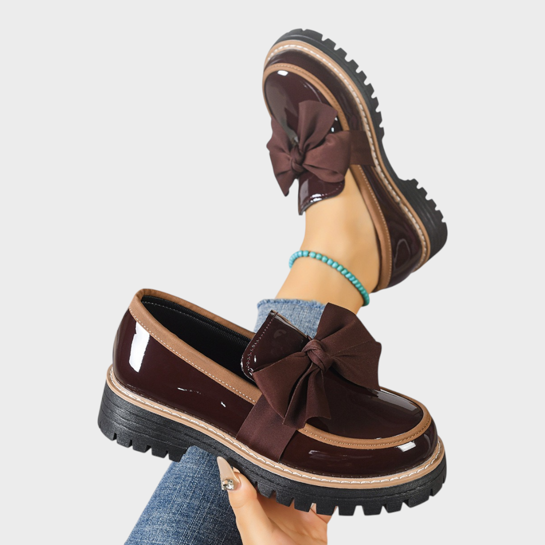 Monica | Άνετα γυναικεία slip-on loafers με παχύ αντιολισθητικό πάτο