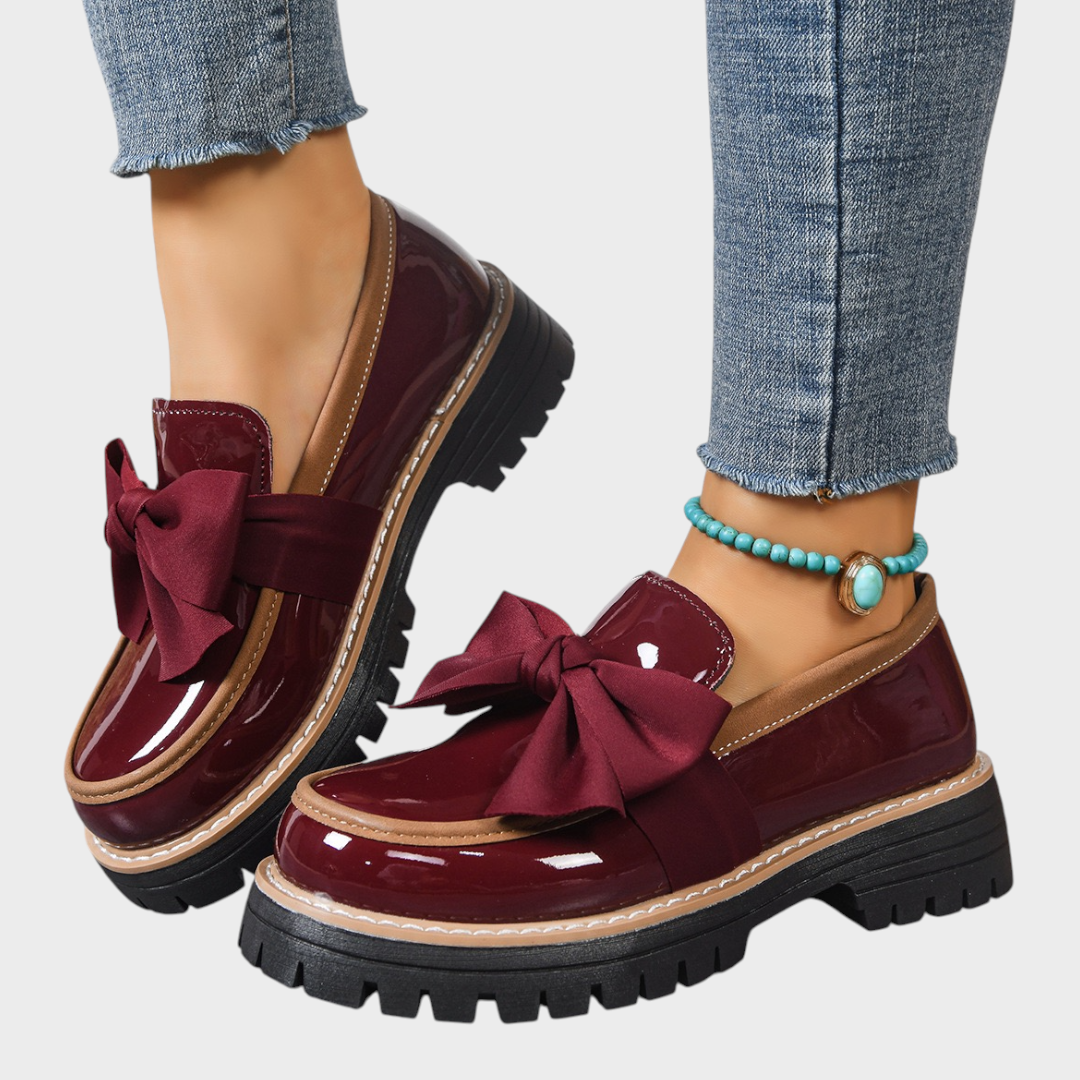 Monica | Άνετα γυναικεία slip-on loafers με παχύ αντιολισθητικό πάτο