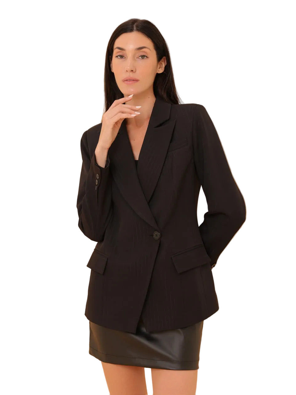 Betty - Σακάκι με Μεταλλική Κλωστή (METALLIC THREAD BLAZER)