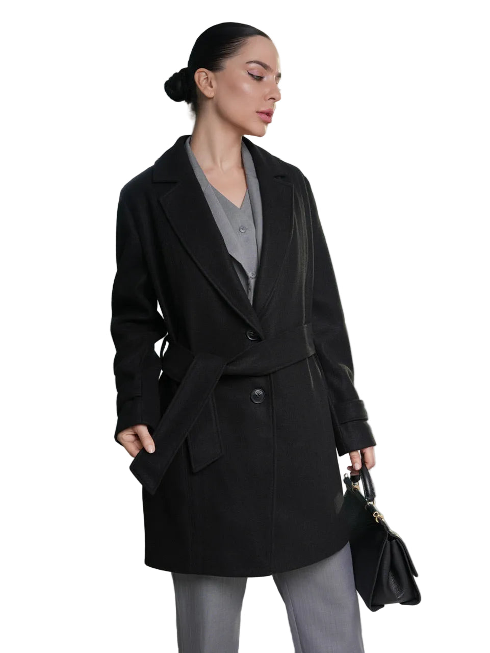 Gwynneth - Παλτό με Ζώνη (TIE BELT COAT)