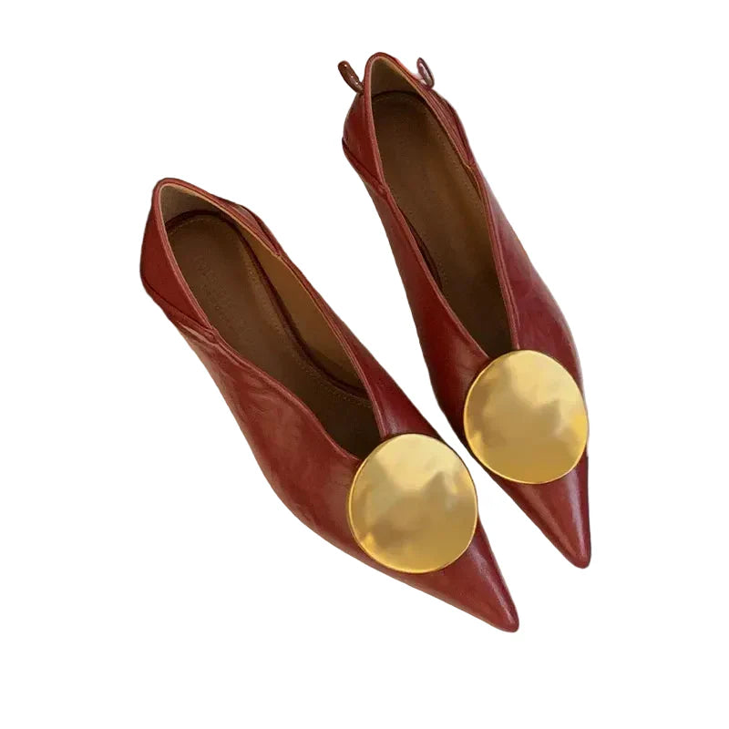 Zila - Γόβες Icon Disc με Μυτερή Μύτη (Icon Disc Point Pumps)