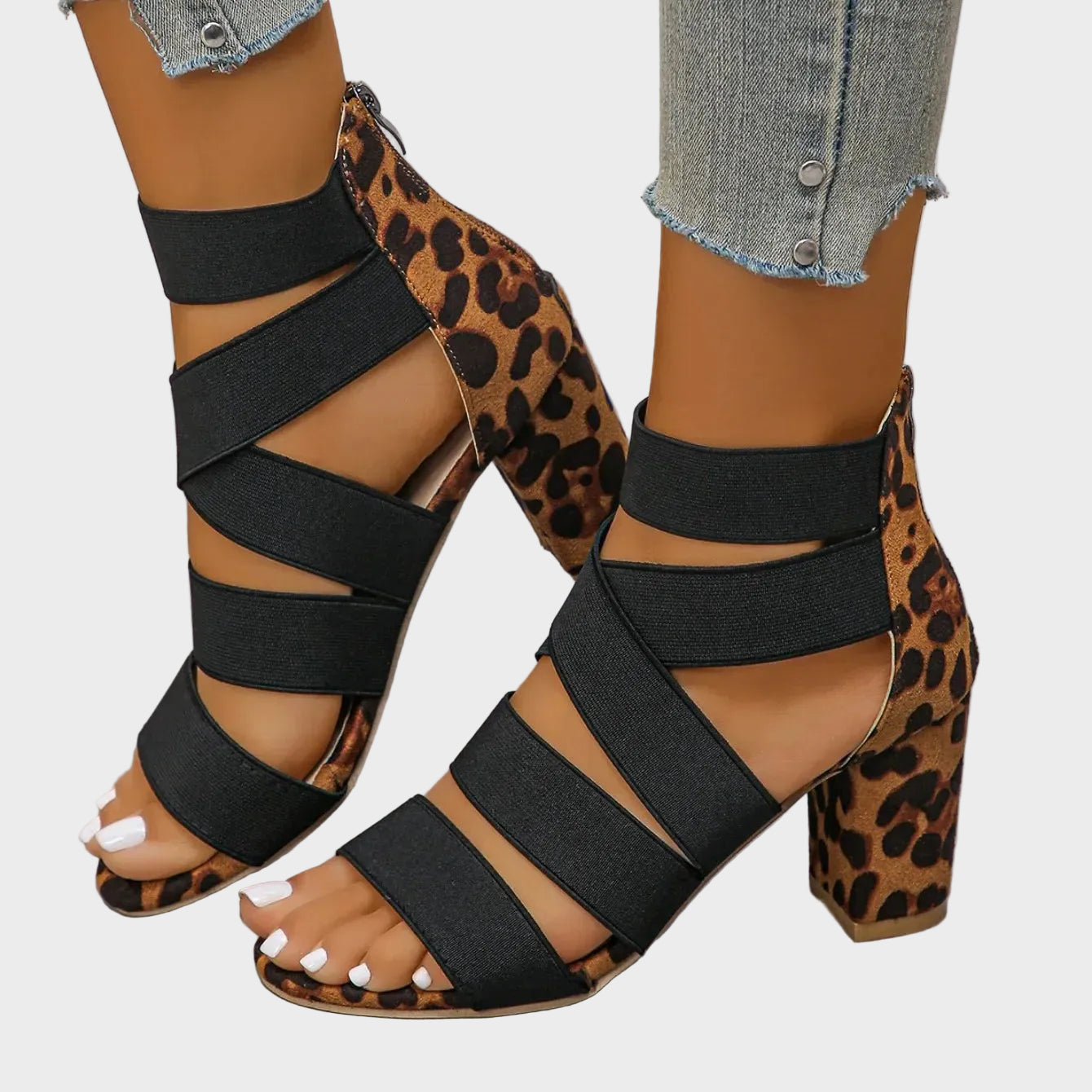 Nolani Πέδιλα με κορδόνια (Wrap Heels)