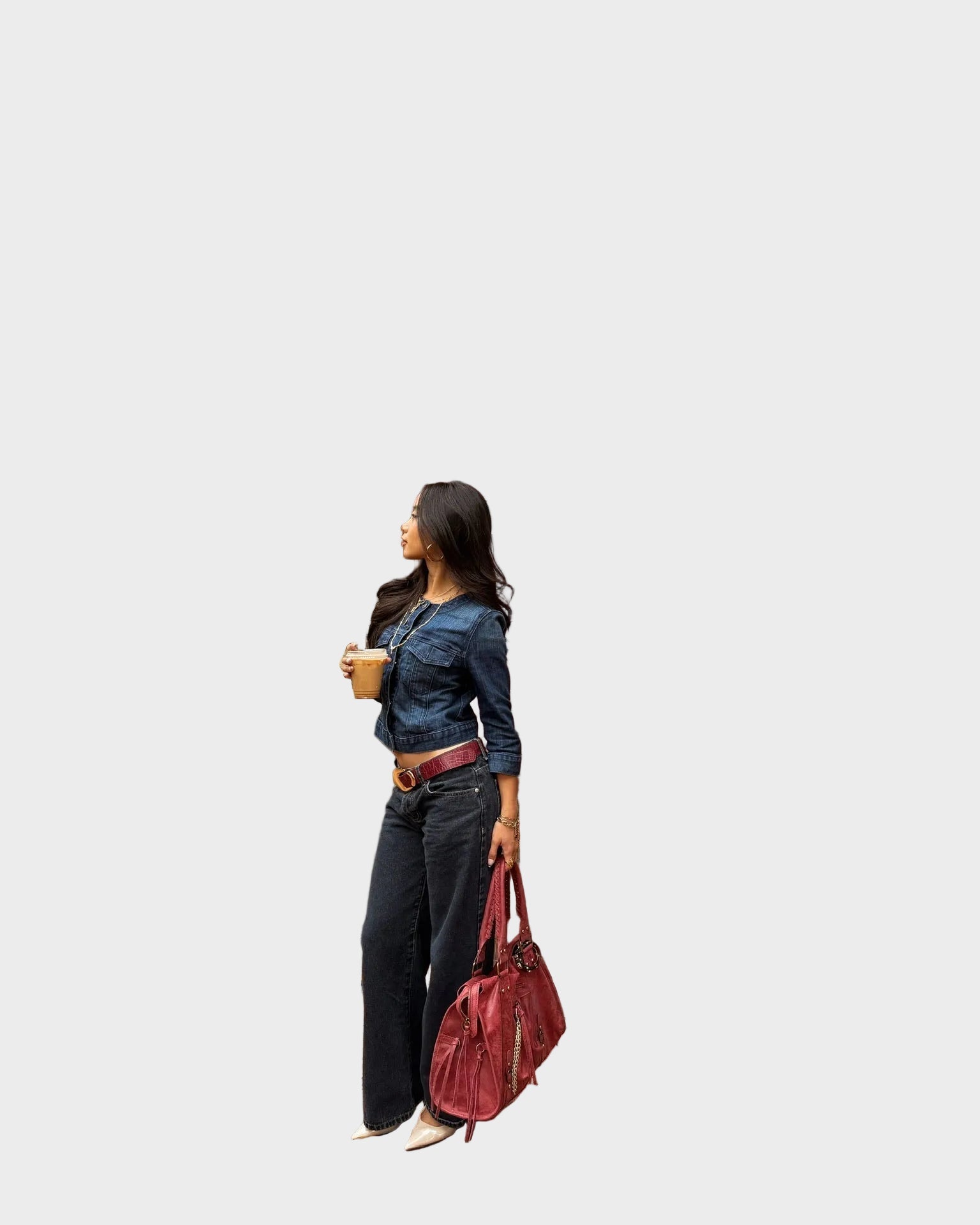 FC4-Τσάντα "It Girl" σε Κόκκινο του Κερασιού (It Girl Bag Cherry Red)