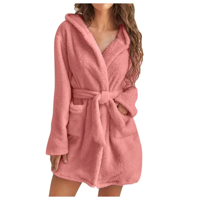 Siena - Μπουρνούζι με Κουκούλα (Hooded Bathrobe)